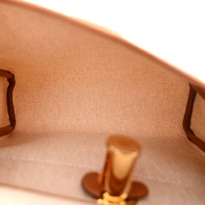 Hermes Military Toile Vache Hunter Herbag Zip Retourne 20 Ecru Beige Fauve 5 of 7