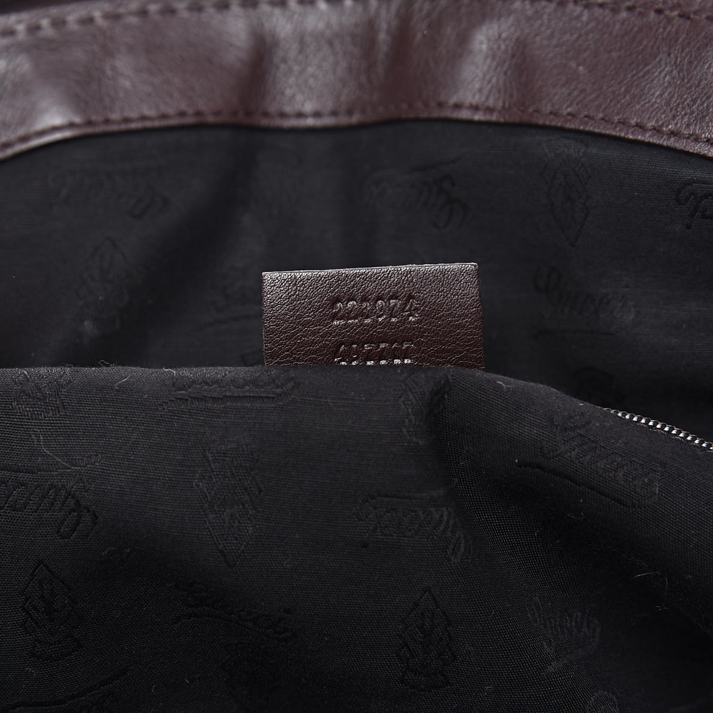 Guccissima Medium Sukey Boston Chocolate