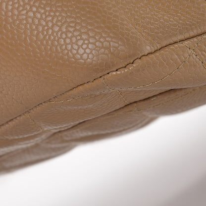 Chanel Caviar Quilted Hobo Beige 10 of 16