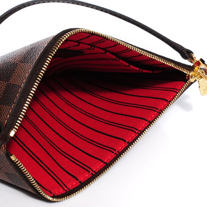 Louis Vuitton Damier Ebene Neverfull MM GM Pochette 5 of 9