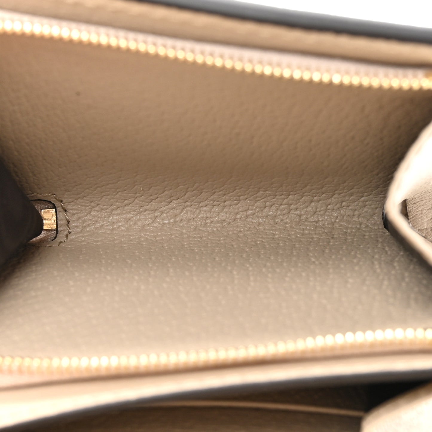 GG Supreme Monogram Textured Dollar Calfskin Web Ophidia Card Case Wallet Beige Mystic White Oatmeal