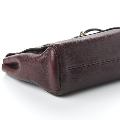 Mulberry Small Classic Grain Calfskin Small Lily Flap Oxblood 6 of 9