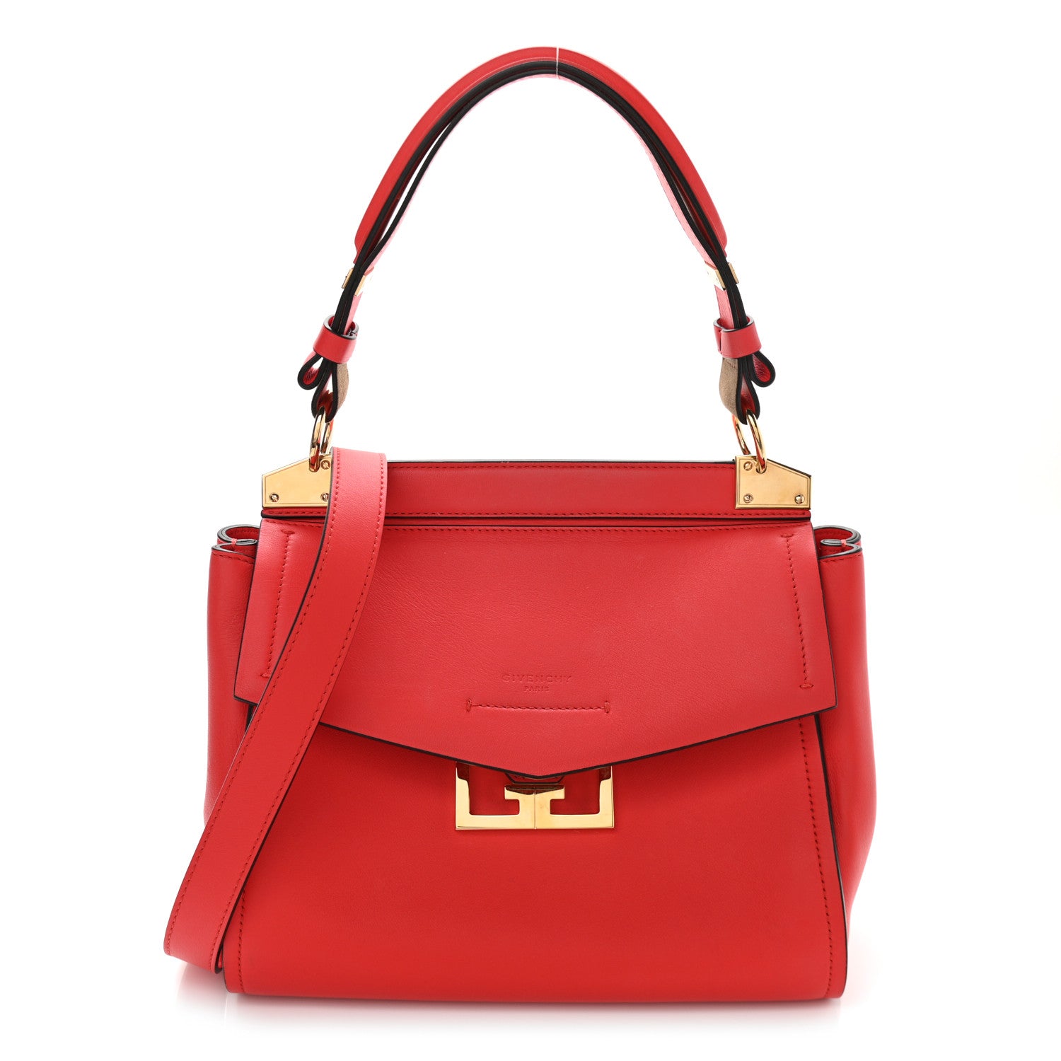 Givenchy Calfskin Small Mystic Shoulder Bag Red 1 of 10