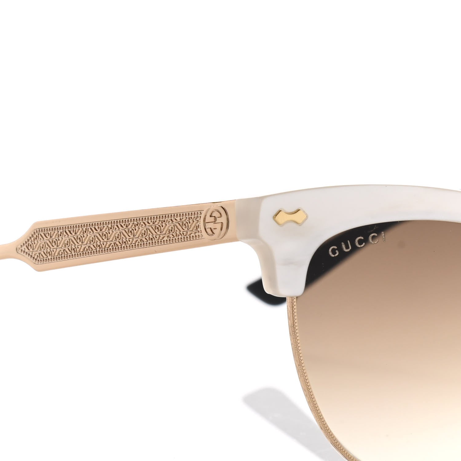 Gucci Acetate Cat Eye Sunglasses GG4283/S White 7 of 9