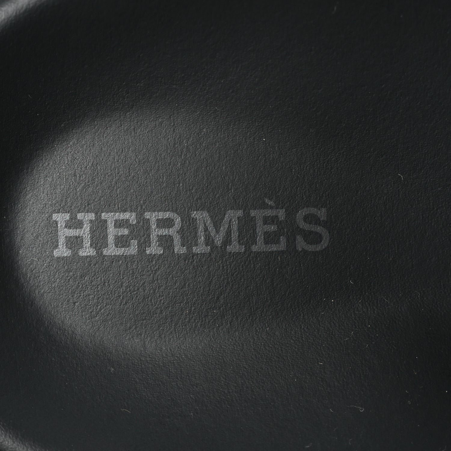 Hermes Calfskin Womens Chypre Sandals 38.5 Black 7 of 9