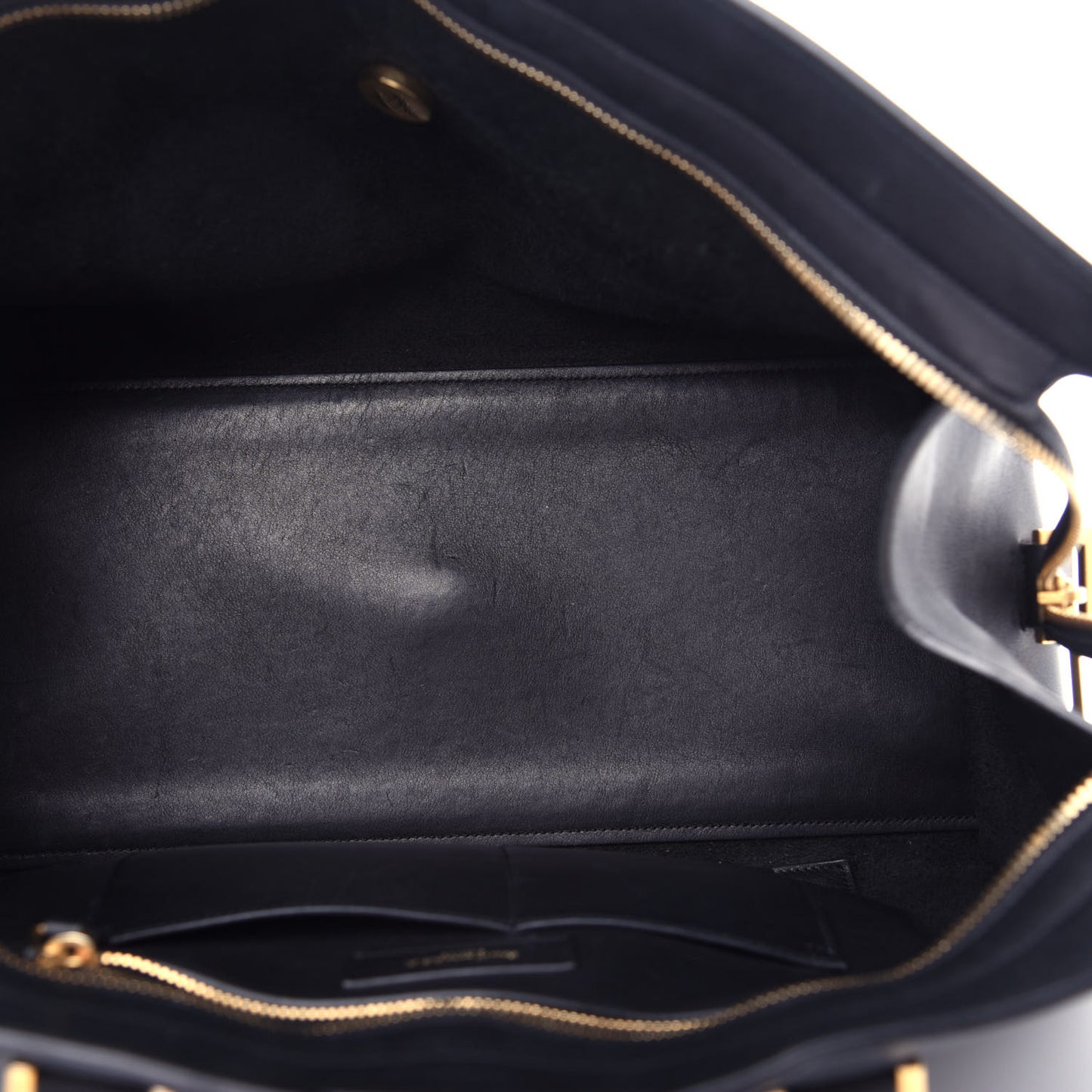 Smooth Calfskin Medium Y Ligne Cabas Black