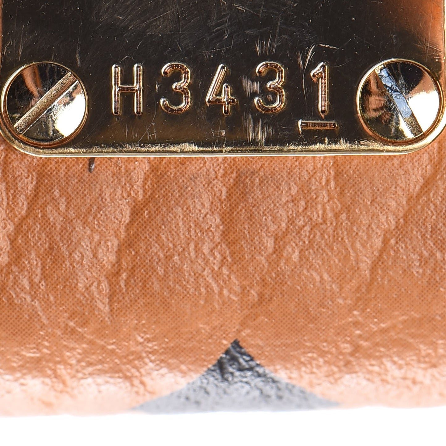 Visetos Small Kathy Double Zip Tote Cognac Black