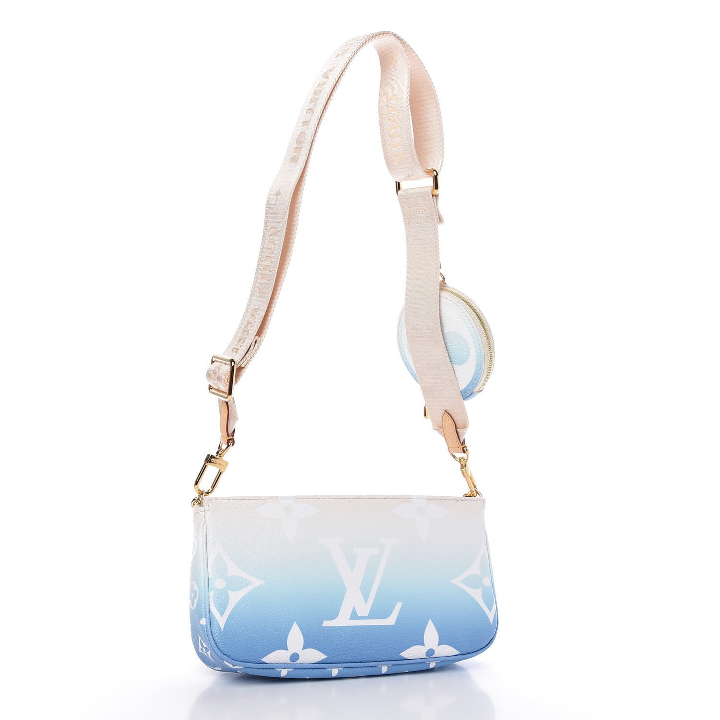 Monogram Giant By The Pool Multi Pochette Accessories Blue