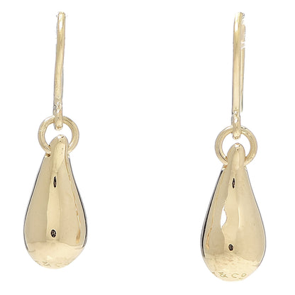 Tiffany 18K Yellow Gold Elsa Peretti Tear Drop Earrings 1 of 4