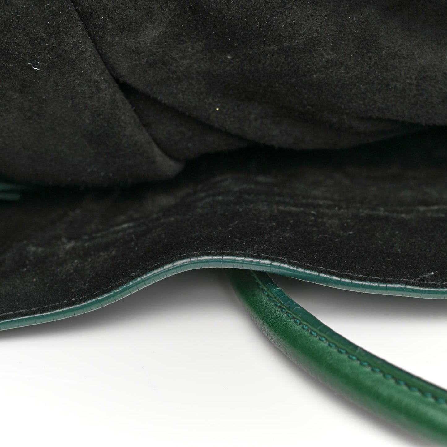 Supple Calfskin Medium Phantom Luggage Emerald