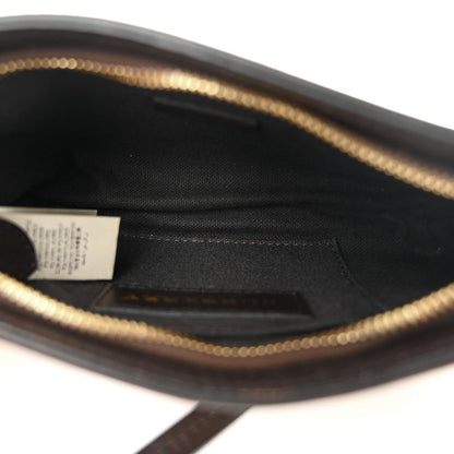 Burberry Haymarket Check Sling Bag Chocolate 5 of 7