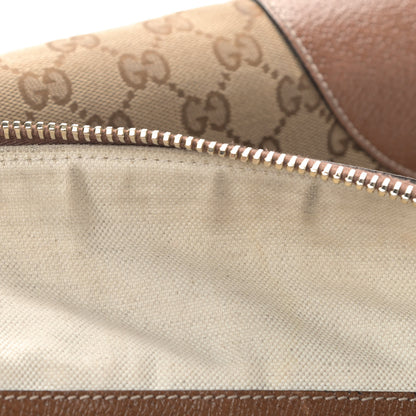 Gucci Monogram Medium Bree Shoulder Bag Beige Tabacco 7 of 16