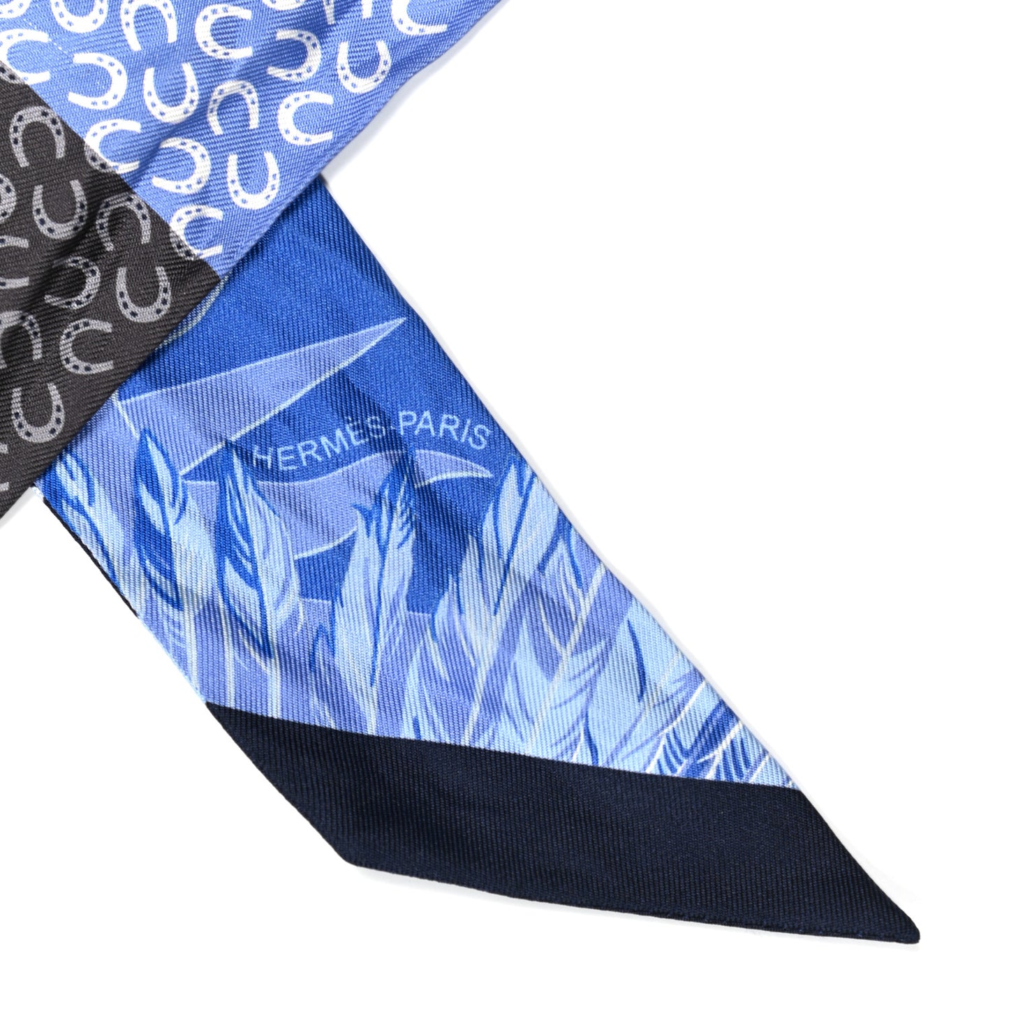 Silk Cheval Phoenix Twilly Marine Ciel Cobalt