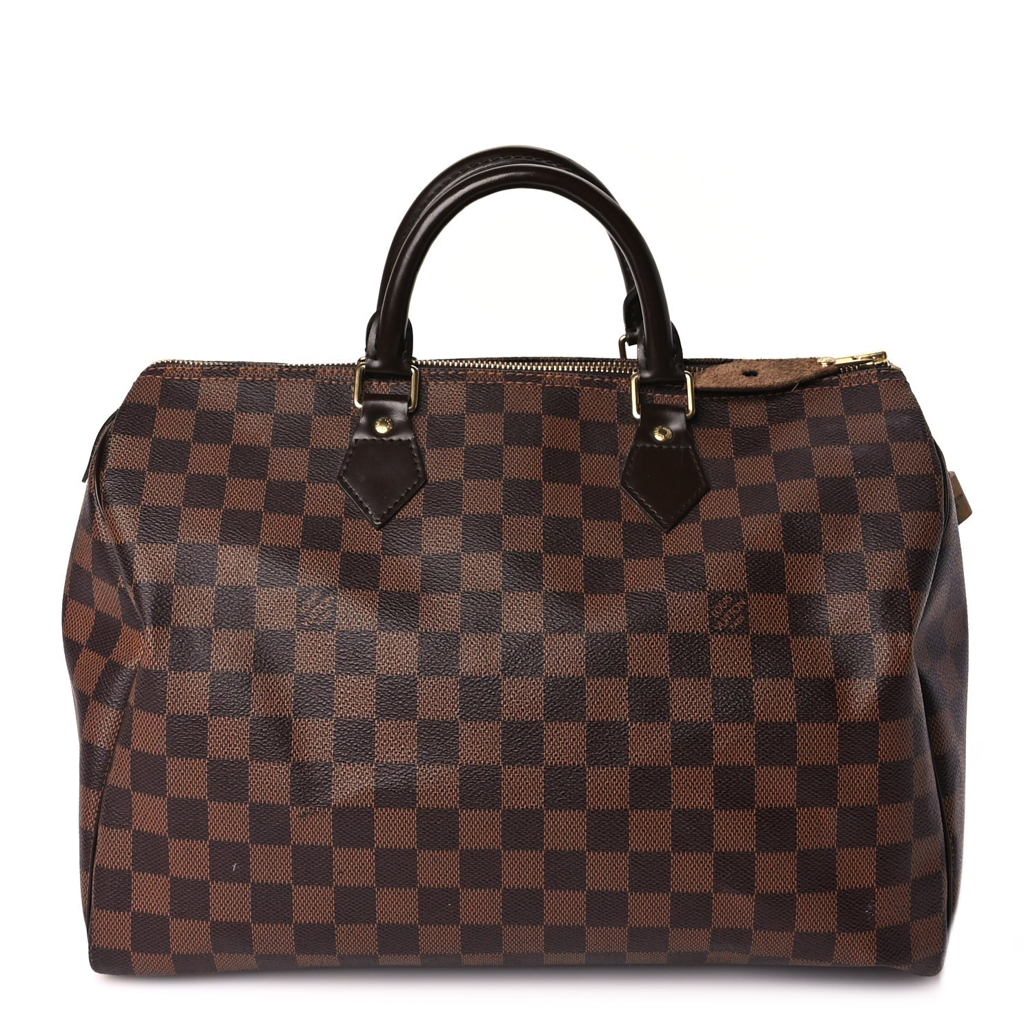 Louis Vuitton Damier Ebene Speedy 35 1 of 8