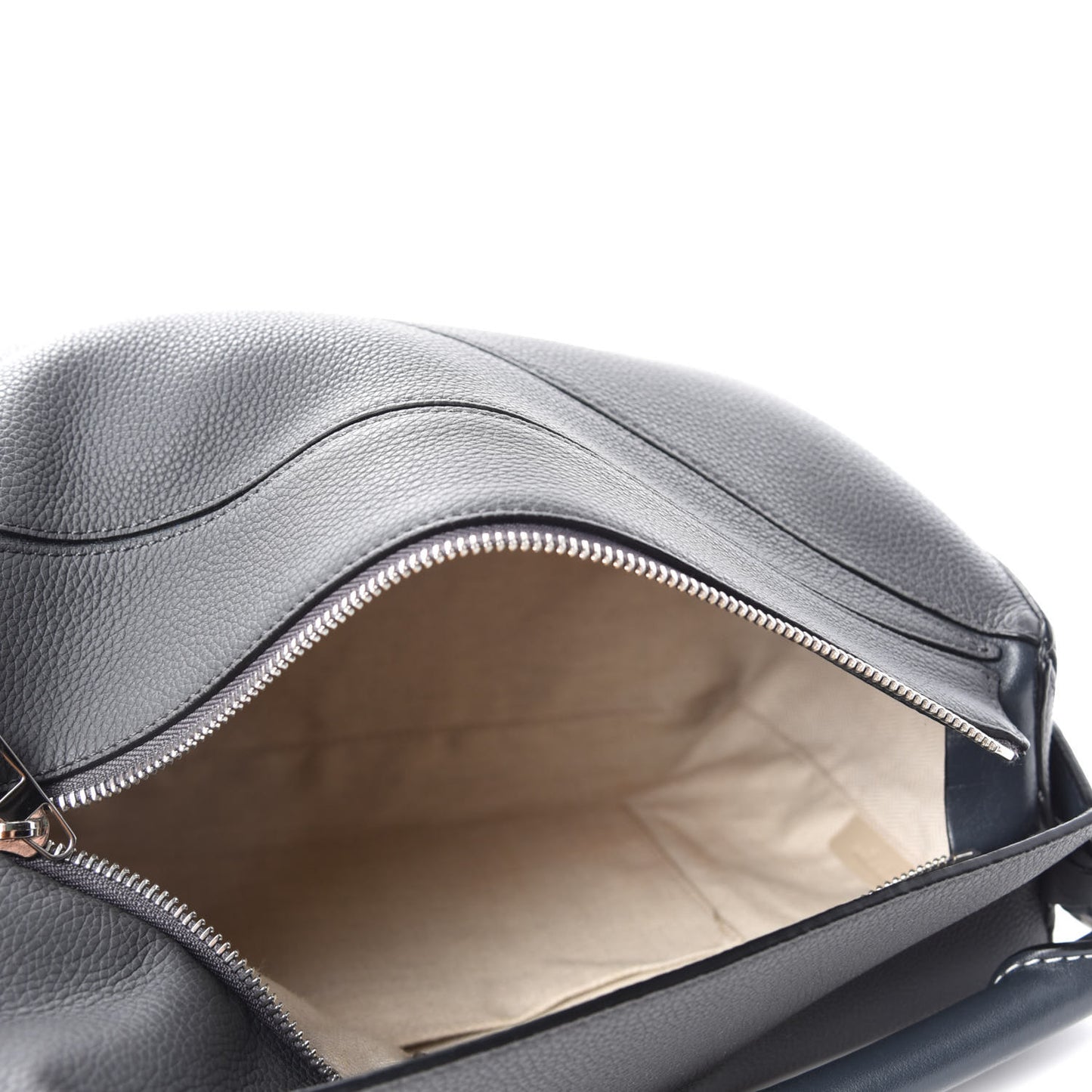 Calfskin Medium Puzzle Bag Grey