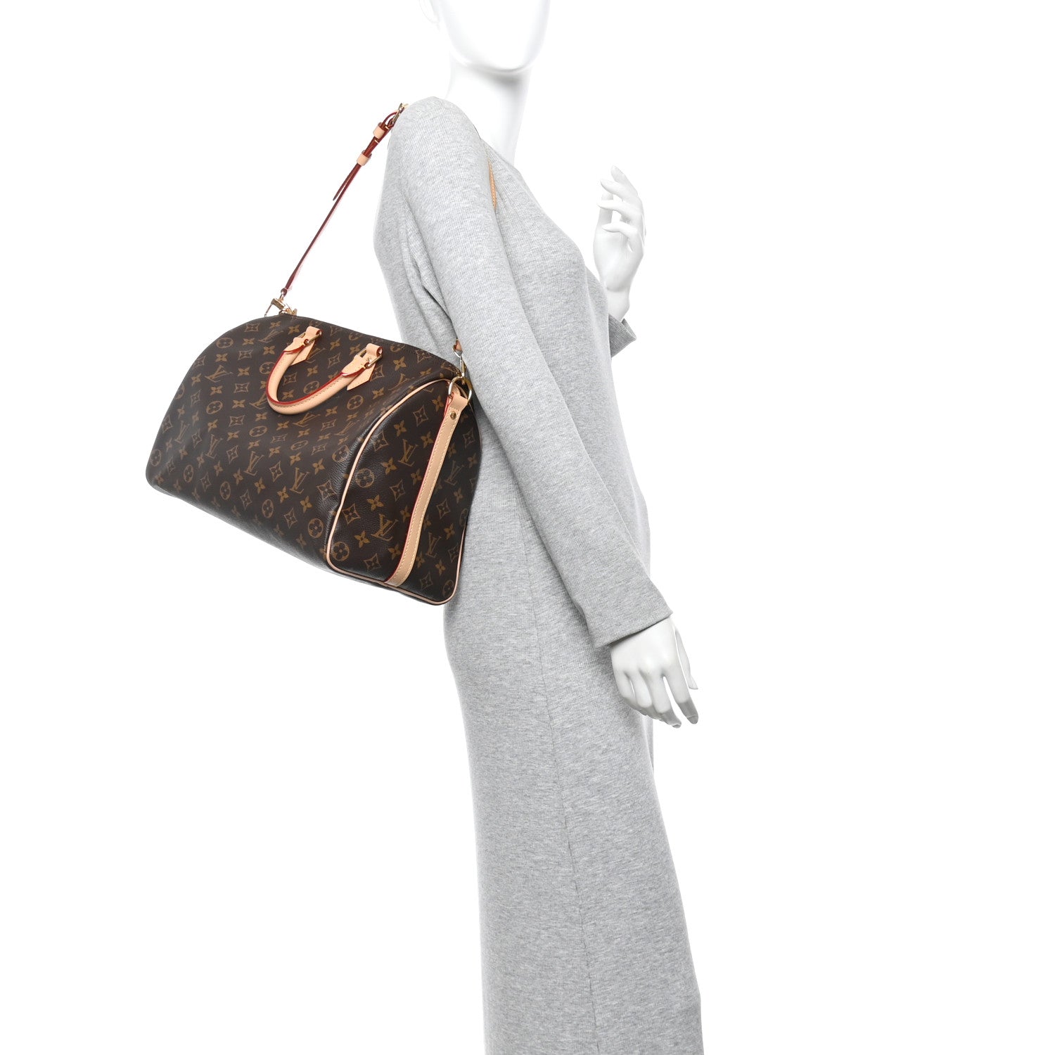 Louis Vuitton Monogram Speedy Bandouliere 35 2 of 9