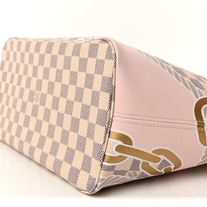 Louis Vuitton Damier Azur Nautical Neverfull MM 8 of 8