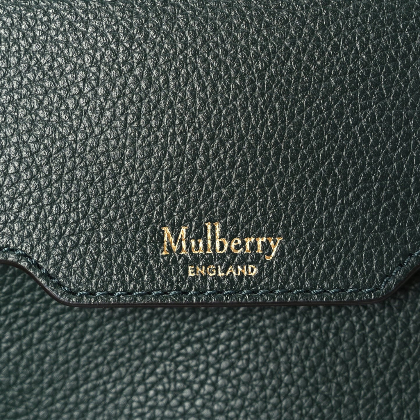Small Classic Grain Bayswater Tote   Green