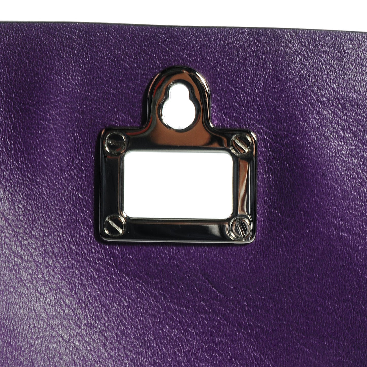 Leather Double Sided PS Courier Bag Royal Blue Veruca Salt