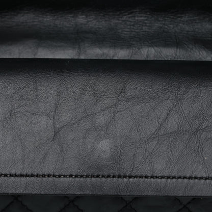 Chanel Aged Calfskin Space Charms 2.55 Reissue 225 Flap Black 15 of 17