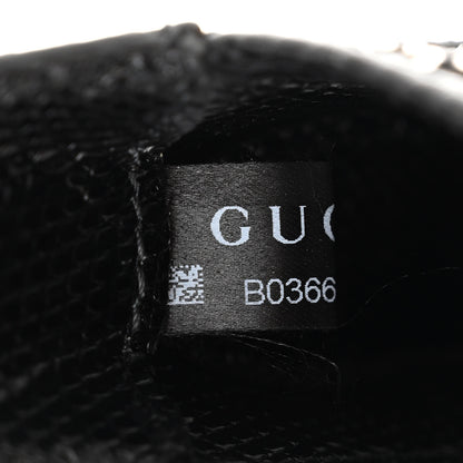 Gucci Lizard Mesh Crystal GG Monogram Mini Jackie 1961 Hobo Black 7 of 10