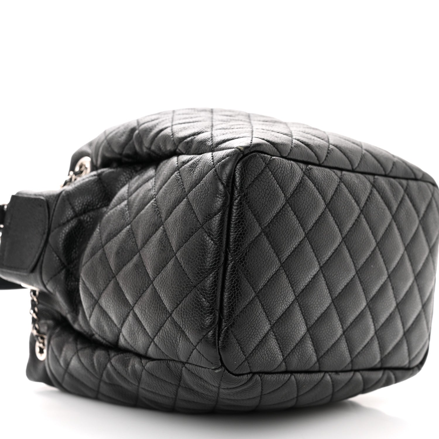 Chanel Caviar Quilted Small Chain Bucket Bag Black 9 of 13