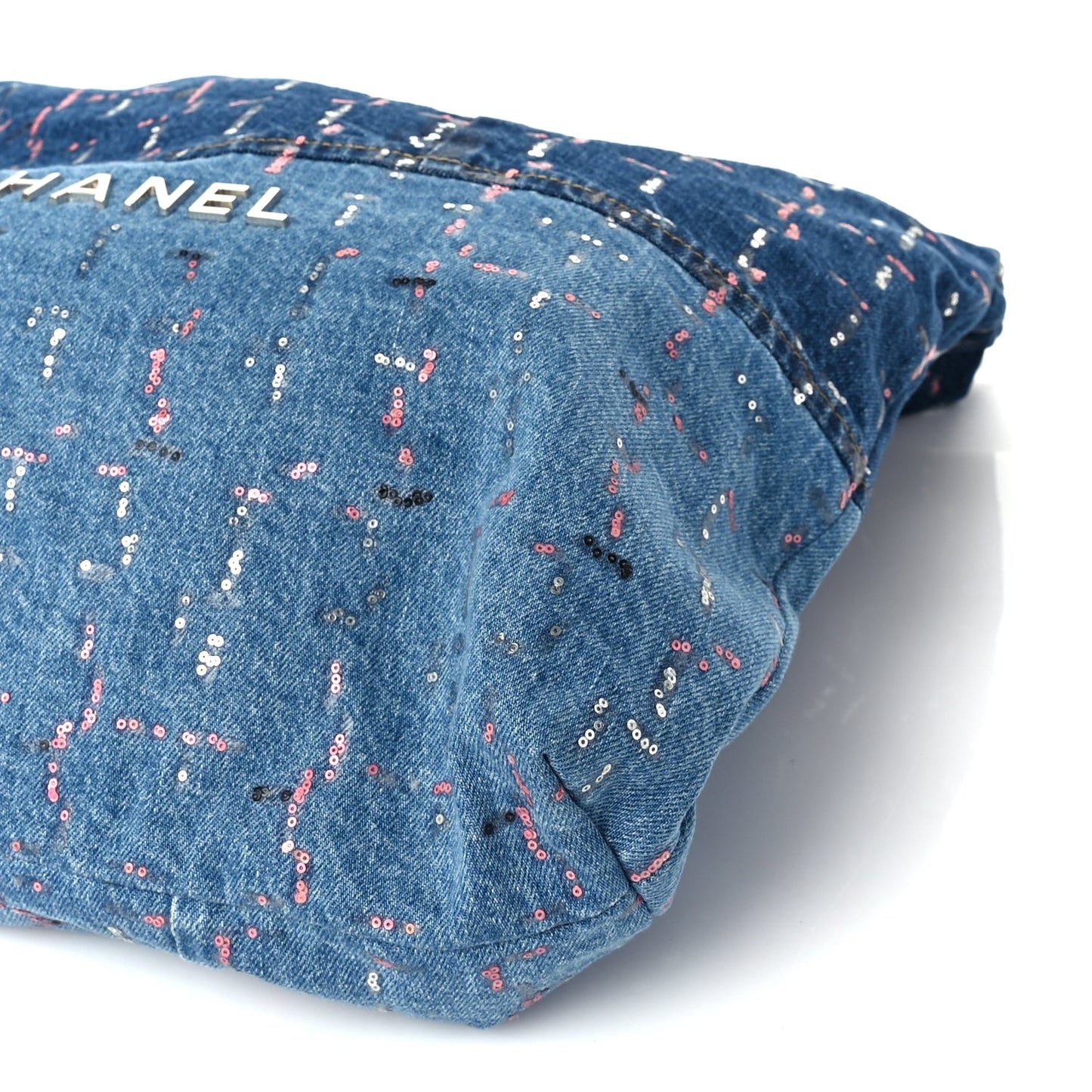 Denim Sequin  22 Blue