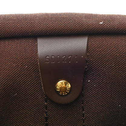 Louis Vuitton Damier Ebene Keepall Bandouliere 55 7 of 14