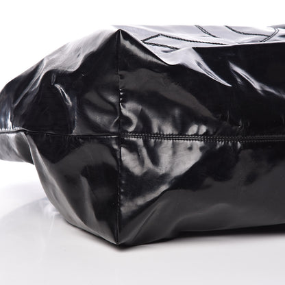 Chanel Vinyl XL Coco Cabas Black 10 of 17