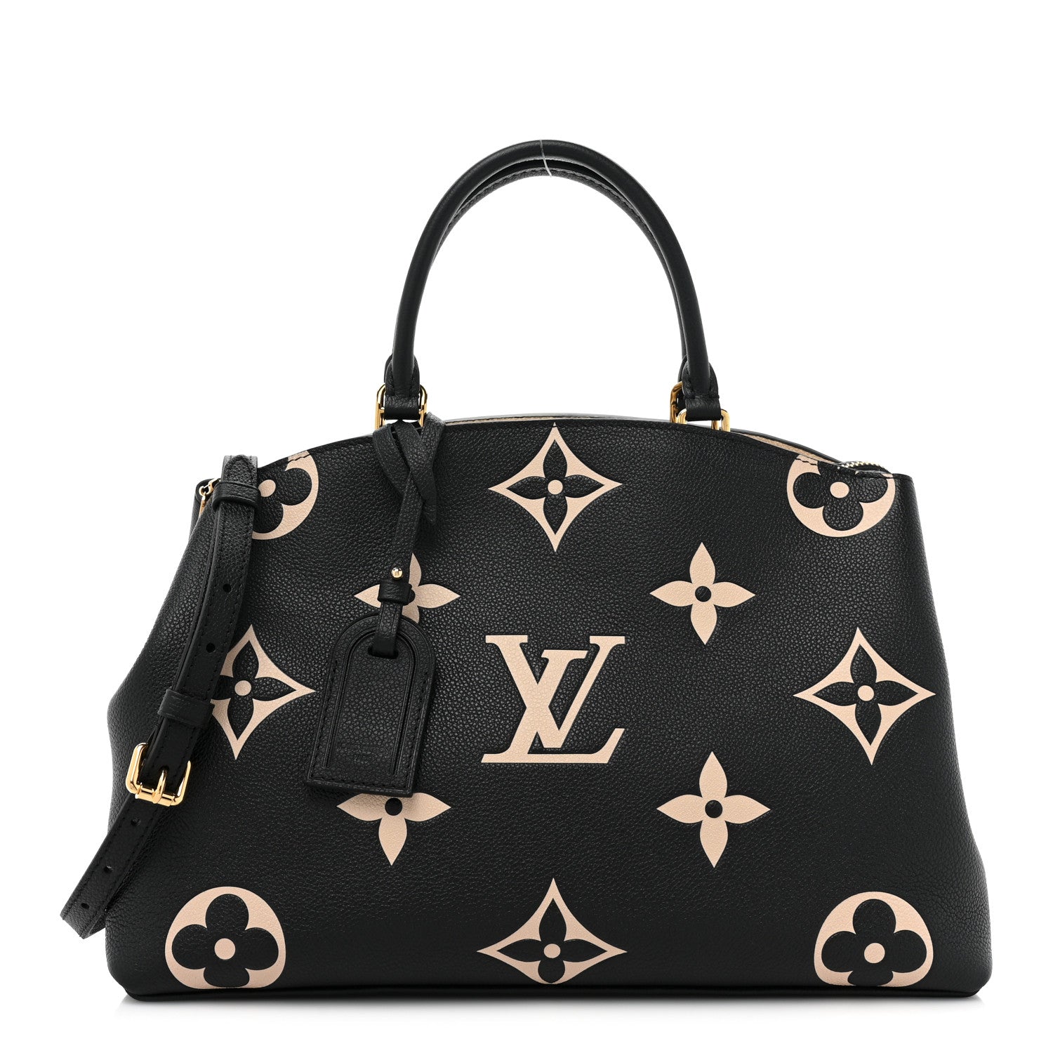 Louis Vuitton Empreinte Monogram Giant Grand Palais Black Beige 1 of 10