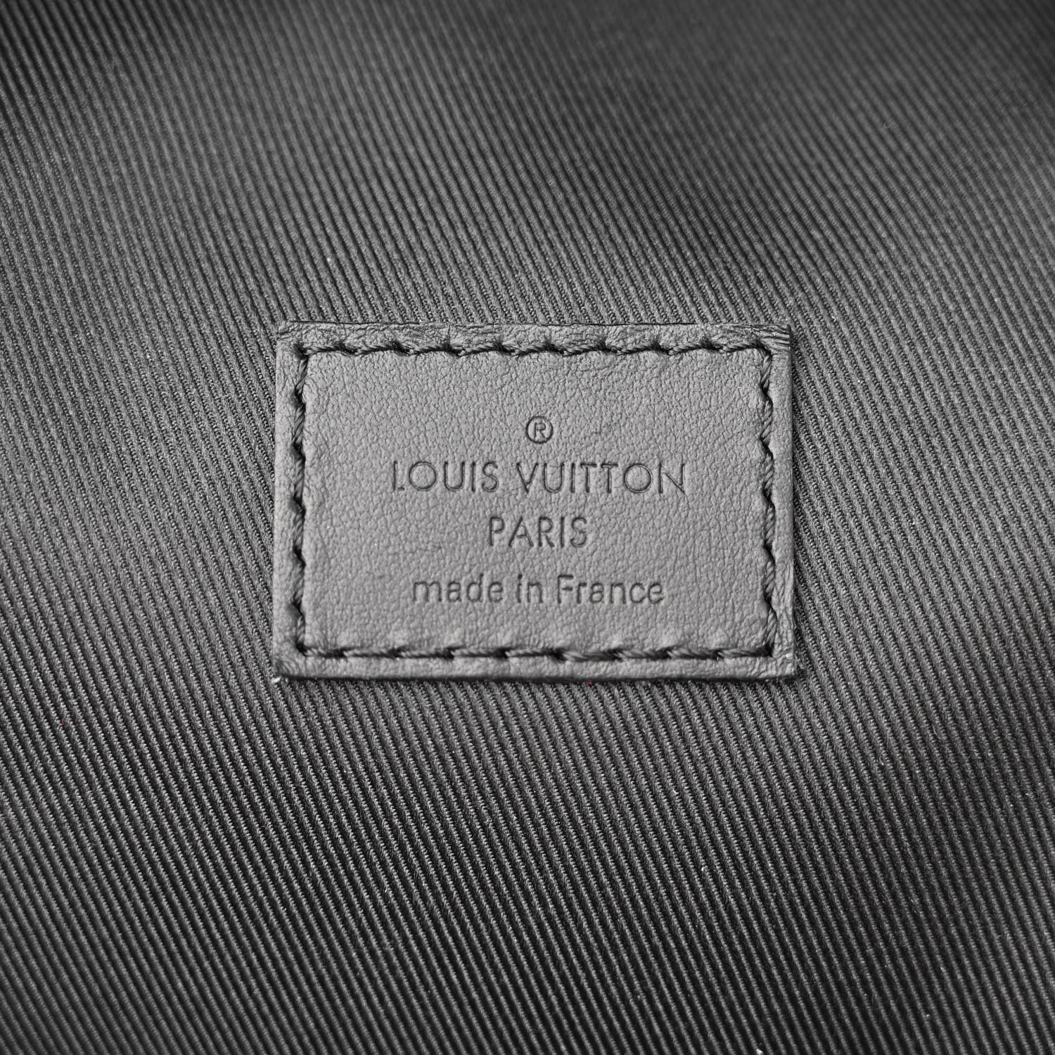 Louis Vuitton Grained Calfskin Aerogram Takeoff Backpack Black 6 of 9