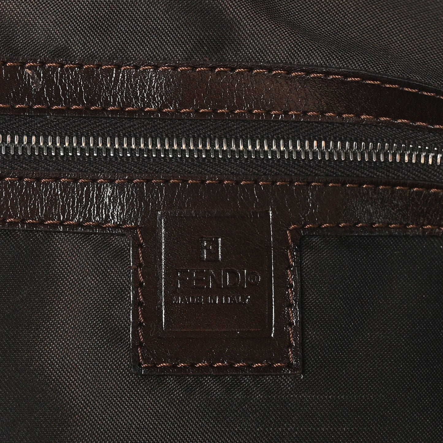 Zucca Top Handle Tote Tobacco