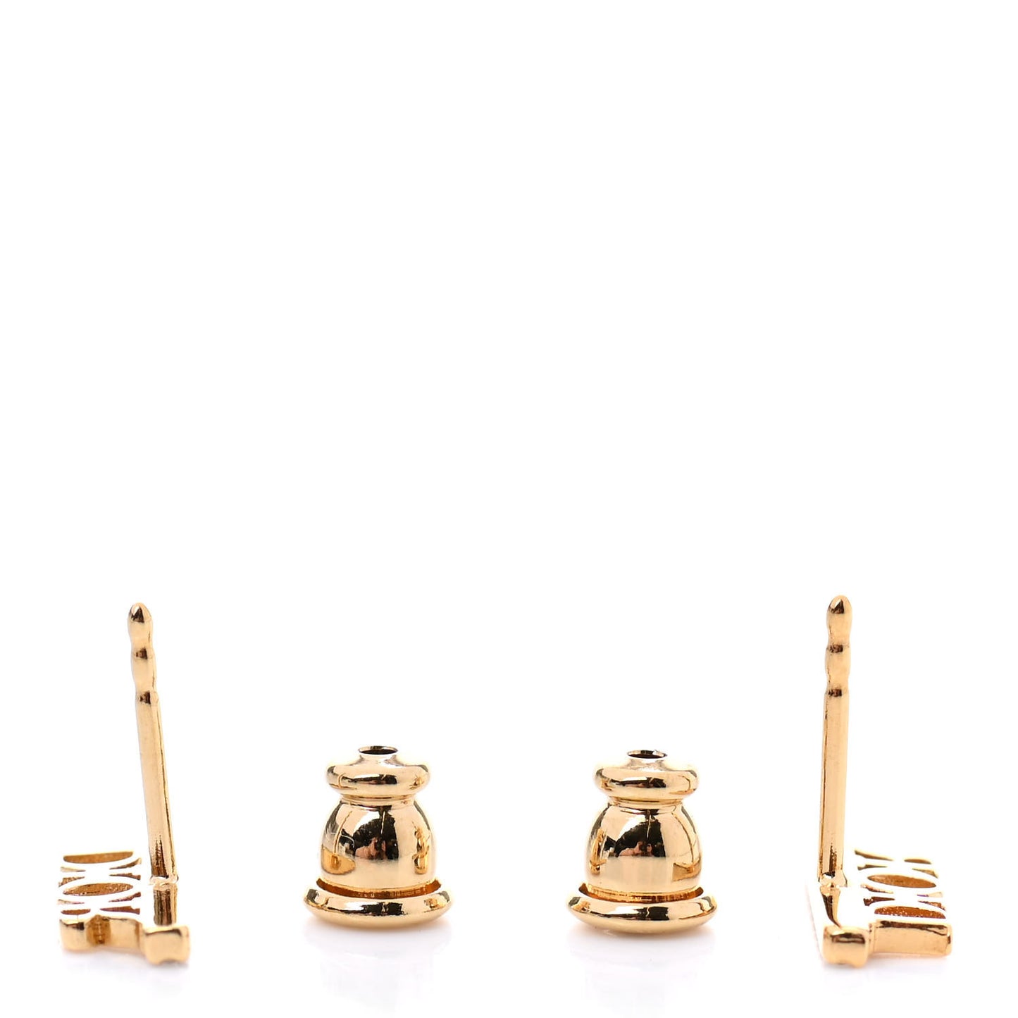 Crystal Dio(r)evolution Earrings Gold