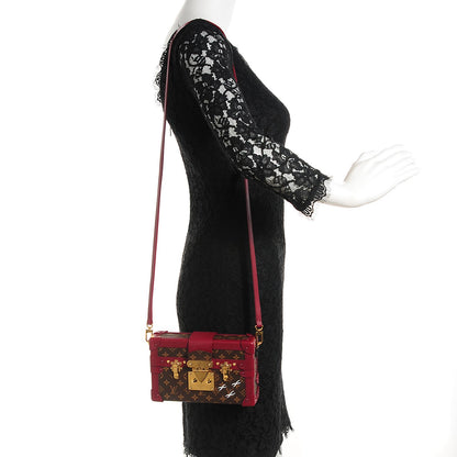 Louis Vuitton Monogram Petite Malle Bordeaux 2 of 7