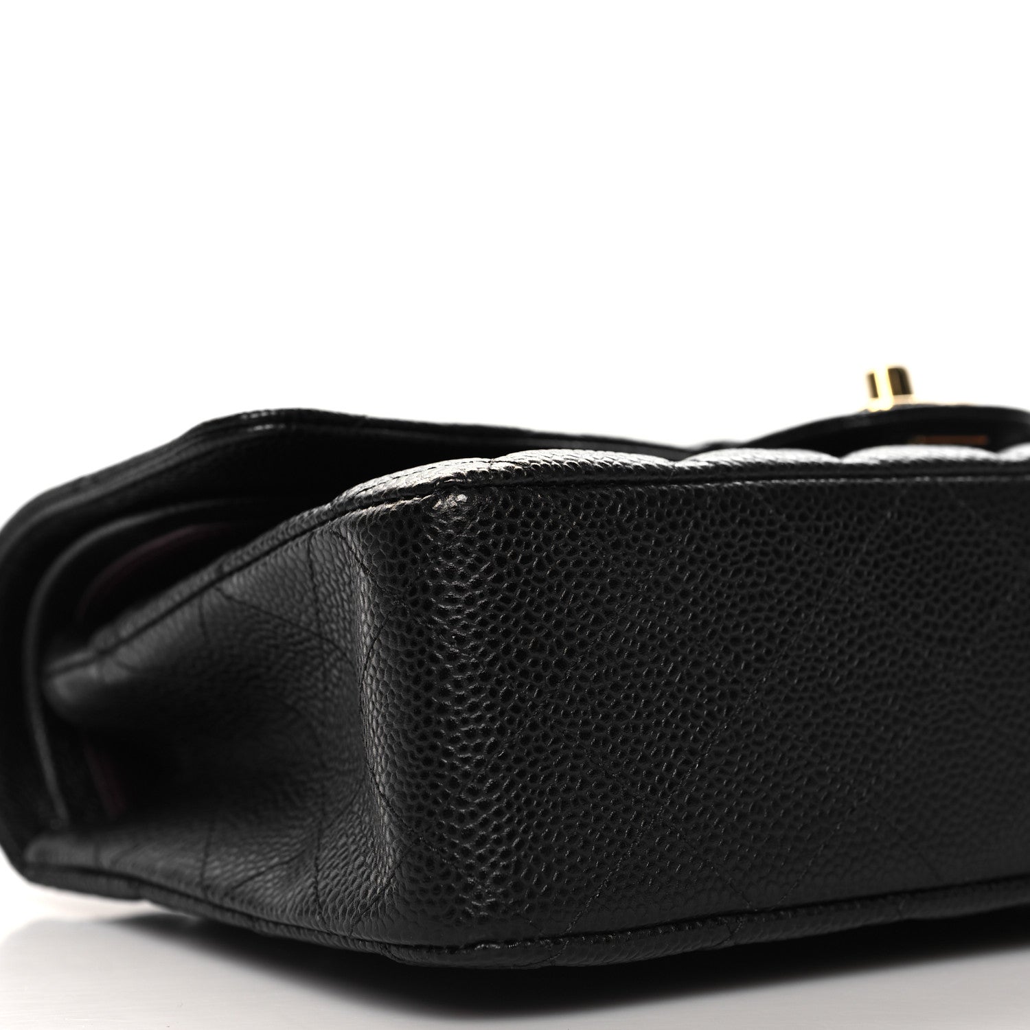 Chanel Caviar Quilted Medium Double Flap Black 9 of 11