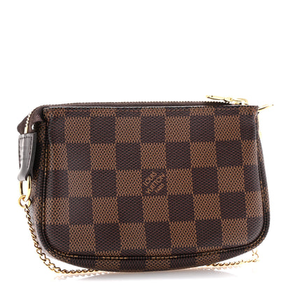 Louis Vuitton Damier Ebene Mini Pochette Accessories 3 of 9