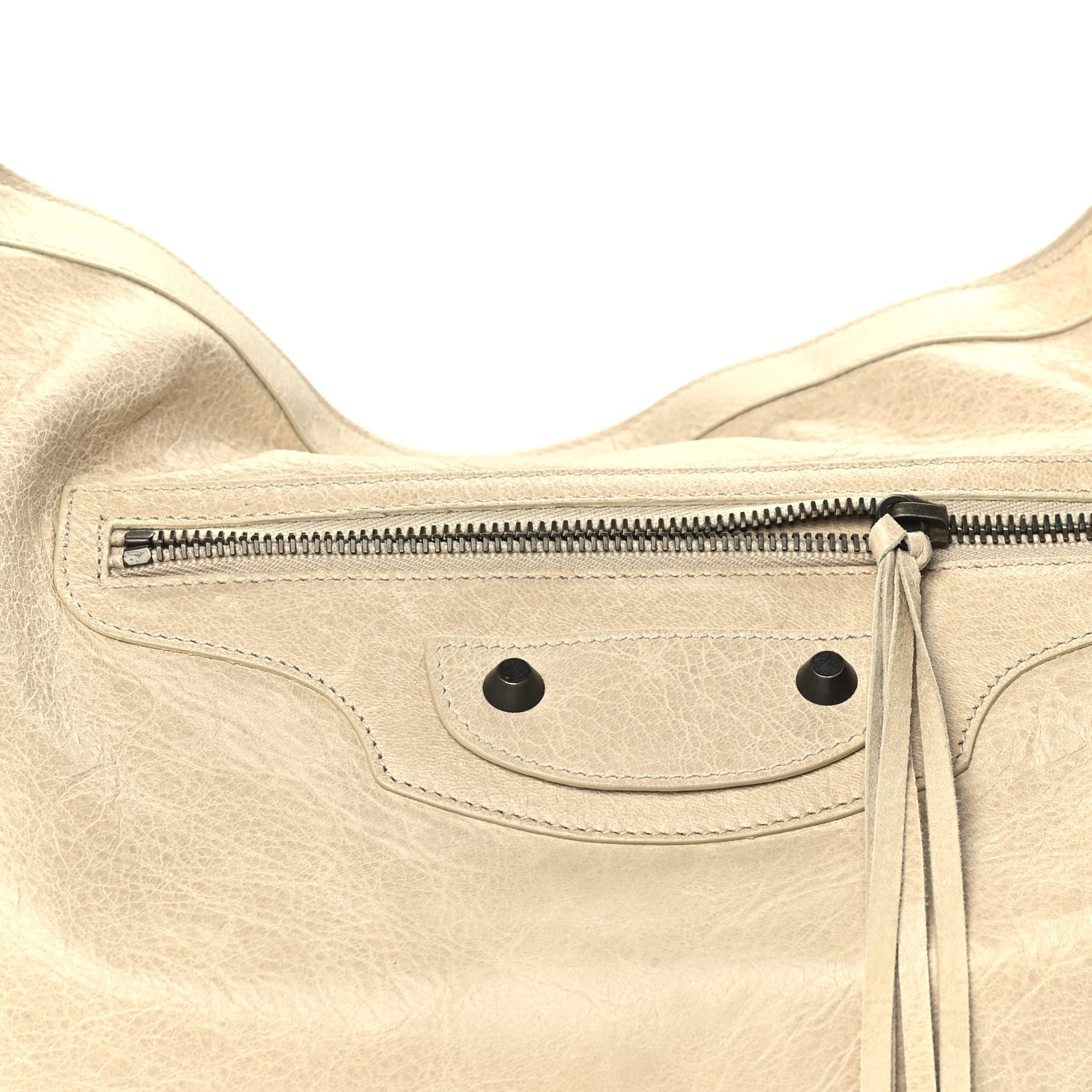 Balenciaga Agneau Giant 21 Silver Hardware Day Hobo  Argent 6 of 8