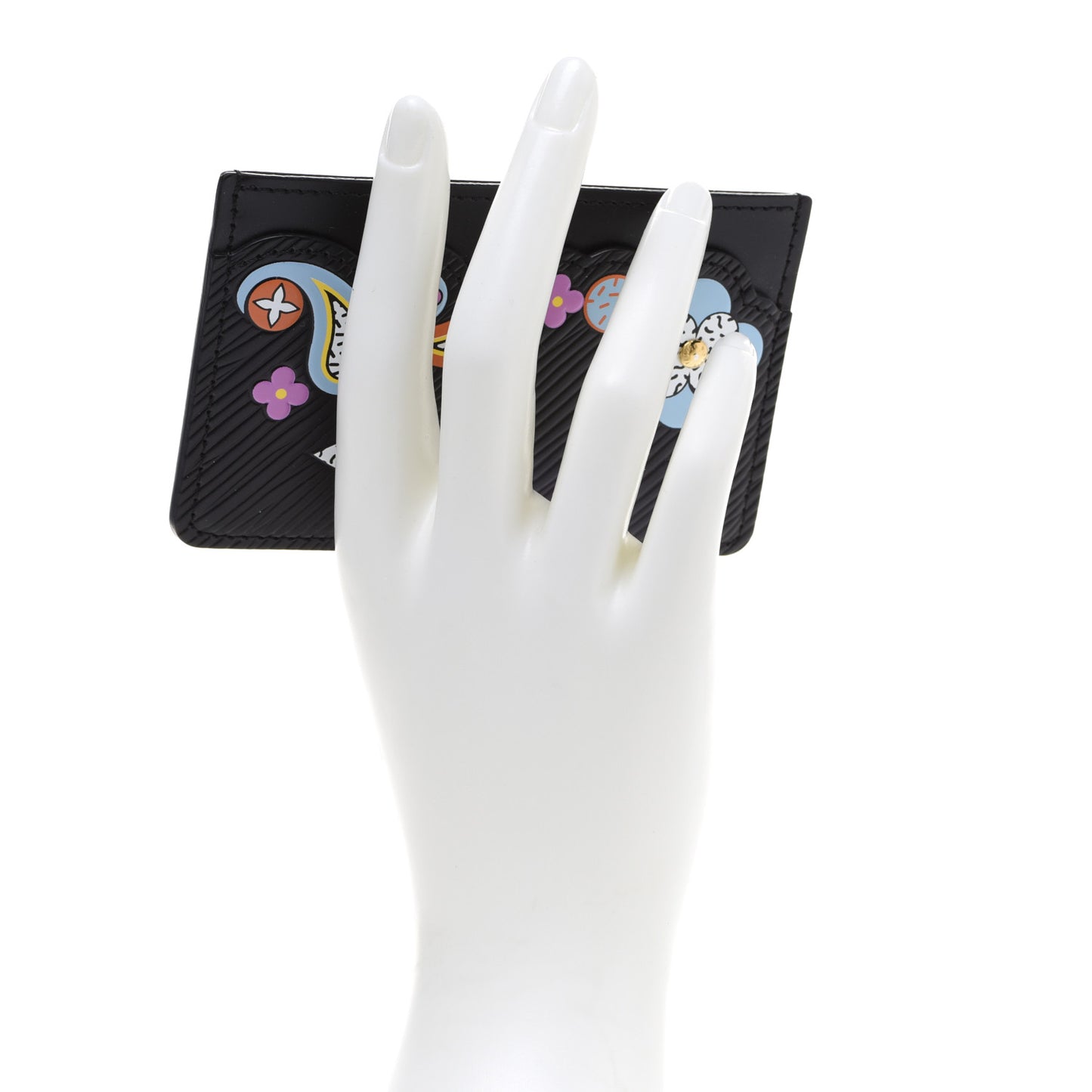 Epi Flower Remix Card Holder Black