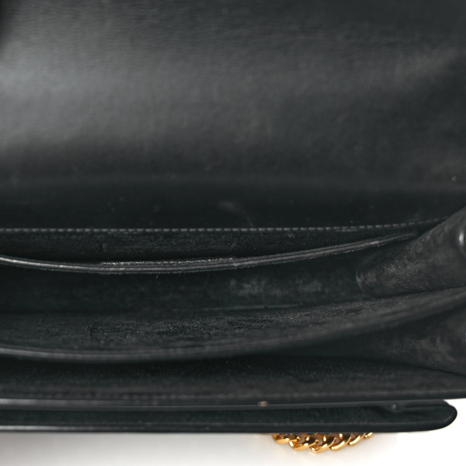 Saint Laurent Calfskin Polka Dot Medium Monogram Sunset Black Crema Soft 4 of 8