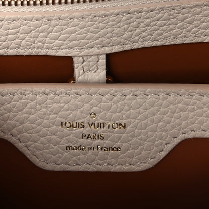 Louis Vuitton Shearling Calfskin Capucines BB White 5 of 8