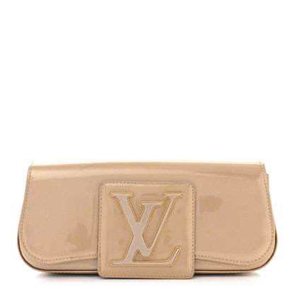 Louis Vuitton Patent Sobe Clutch Beige Poudre 1 of 14