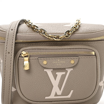 Louis Vuitton Empreinte Monogram Giant Mini Bumbag Tourterelle Cream 7 of 7