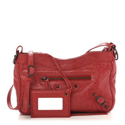 Balenciaga Agneau Classic Hardware Hip Rouge Cardinal 1 of 12