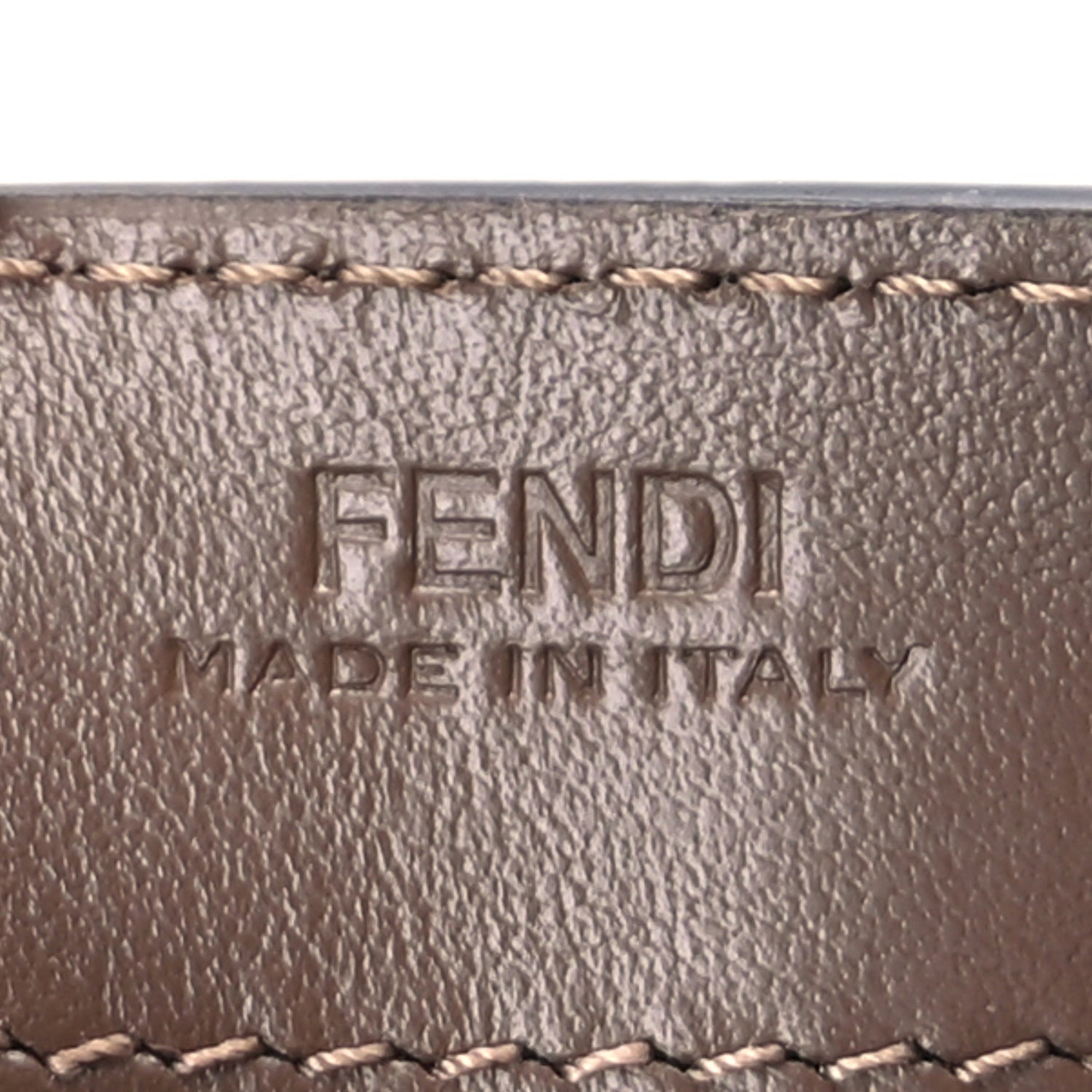 Fendi Vitello Soft F is  Bi-Color FF 1974 Embossed Continental Envelope Wallet On Chain Maya Black 6 of 9