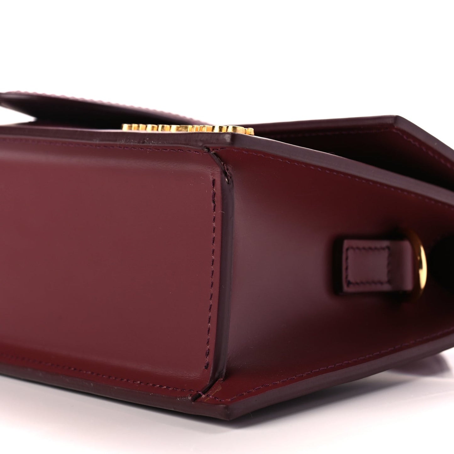 Smooth Calfskin Le Grand Bambino Dark Burgundy