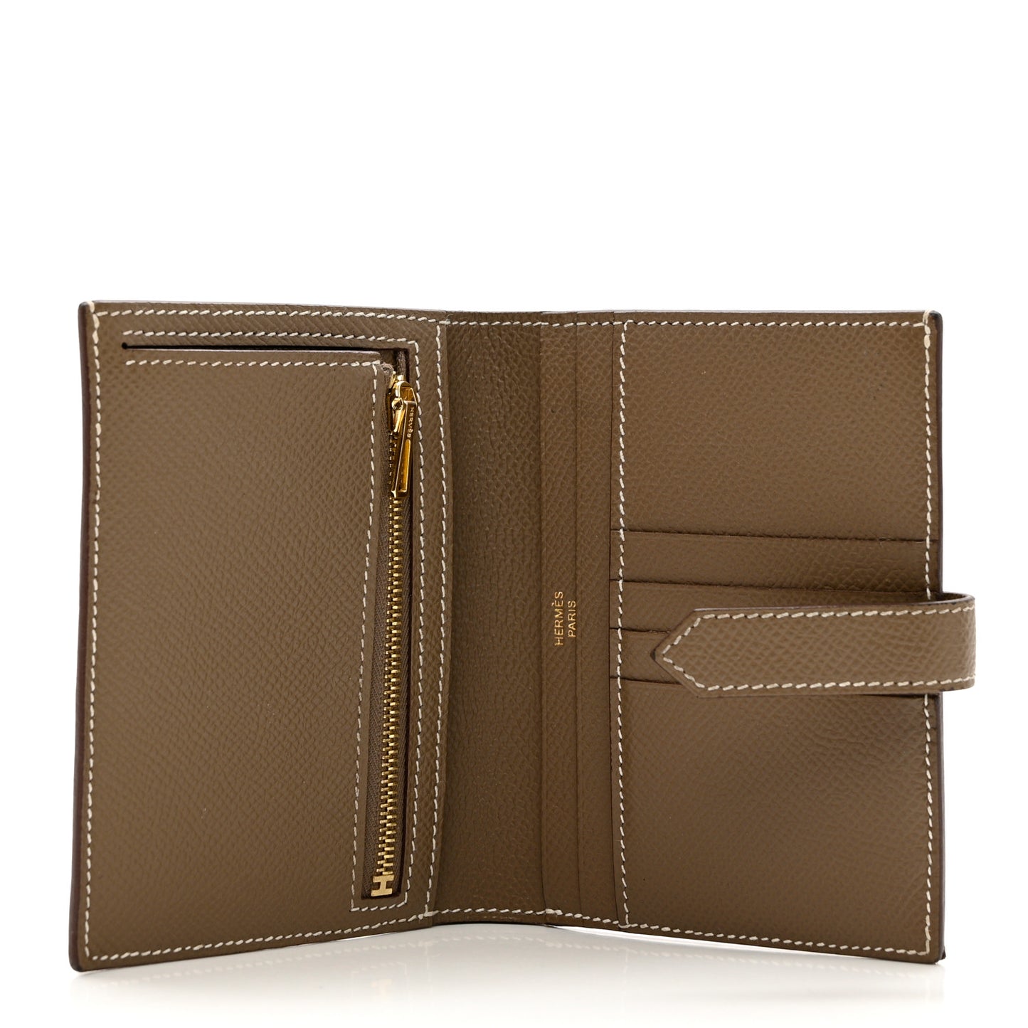 Epsom Bearn Compact Wallet Etoupe