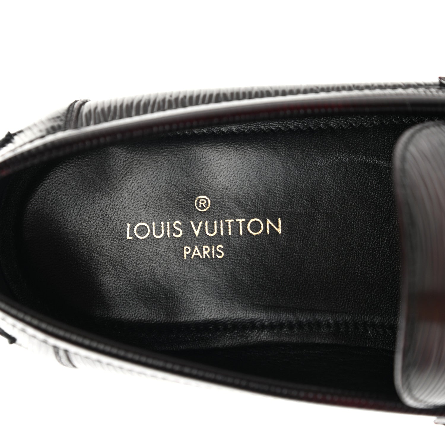 Louis Vuitton Epi Mens Major Loafers 7 Burgundy 7 of 10