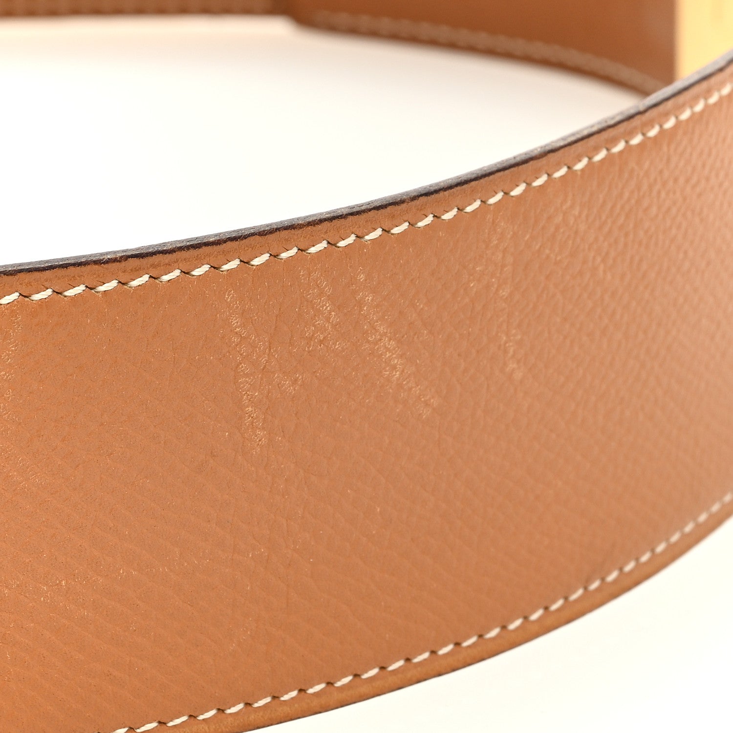 Hermes Epsom Collier De Chien CDC Belt 66 Gold 5 of 6