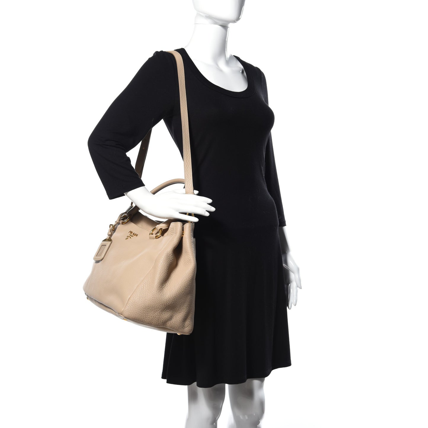 Vitello Daino Tote Sabbia