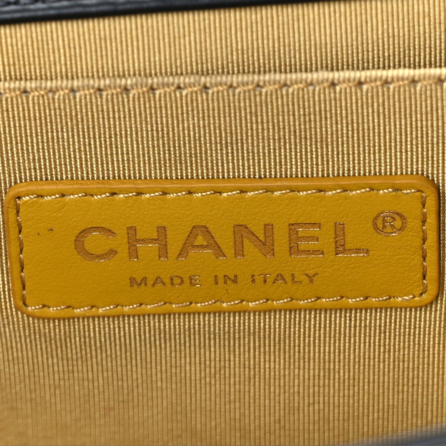 Chanel Calfskin Crocodile Embossed Graffiti Cocodile Medium Boy Flap Black 5 of 9